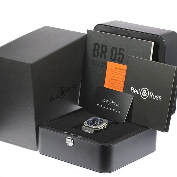 Bell ＆ Ross BR05 Blue Steel BR05A-BLU-ST/SRB Automatic Men's Watch_811510 - Picture 2 of 7